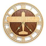 Ercoupe 415C<br>10-14 Inch Wooden Wall Clock